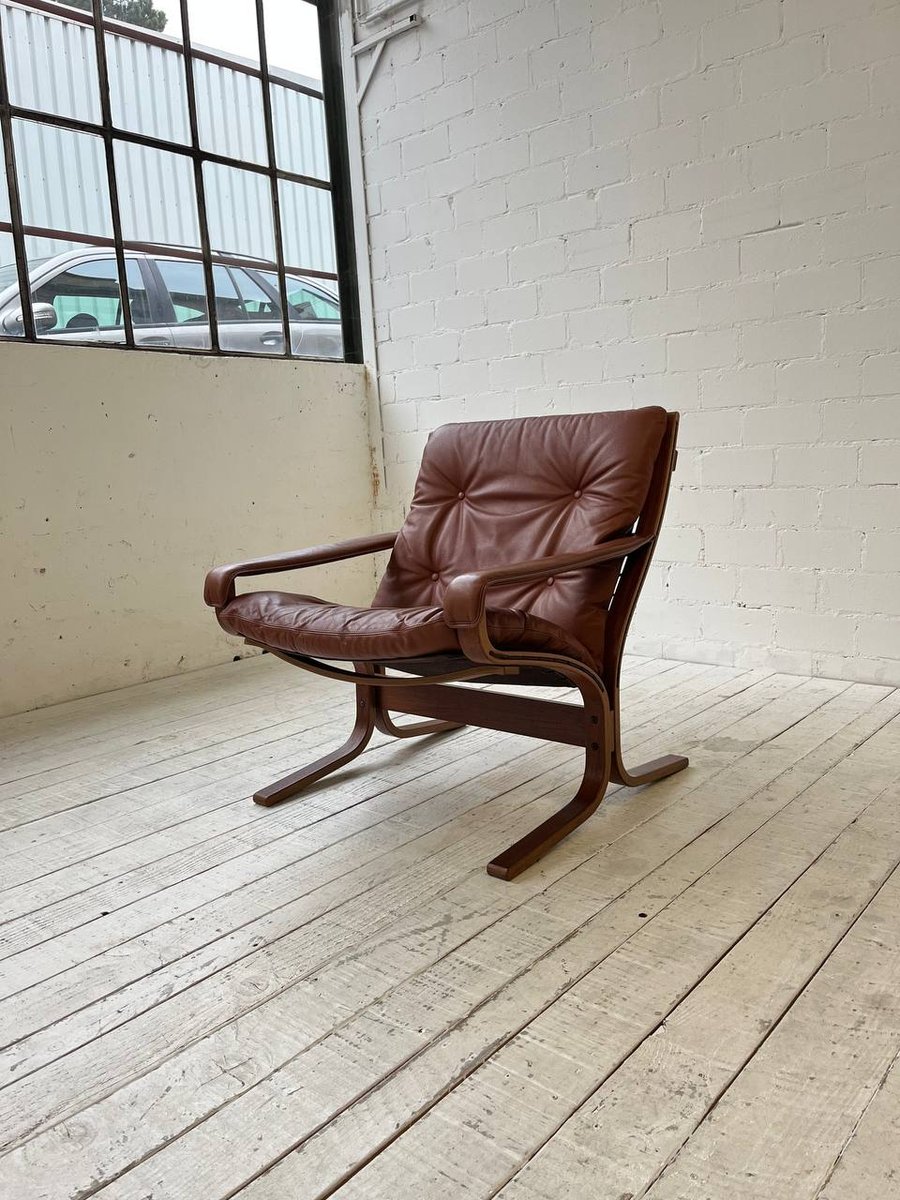 Vintage Siesta Chair by Ingmar for Relling Westnofa for sale at Pamono