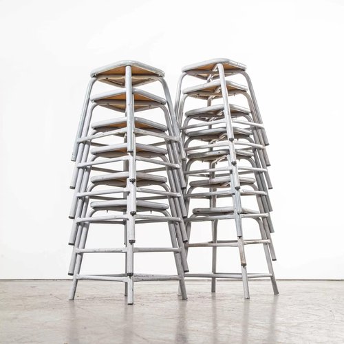 Low Stacking Stool from Mullca, 1960s for sale at Pamono