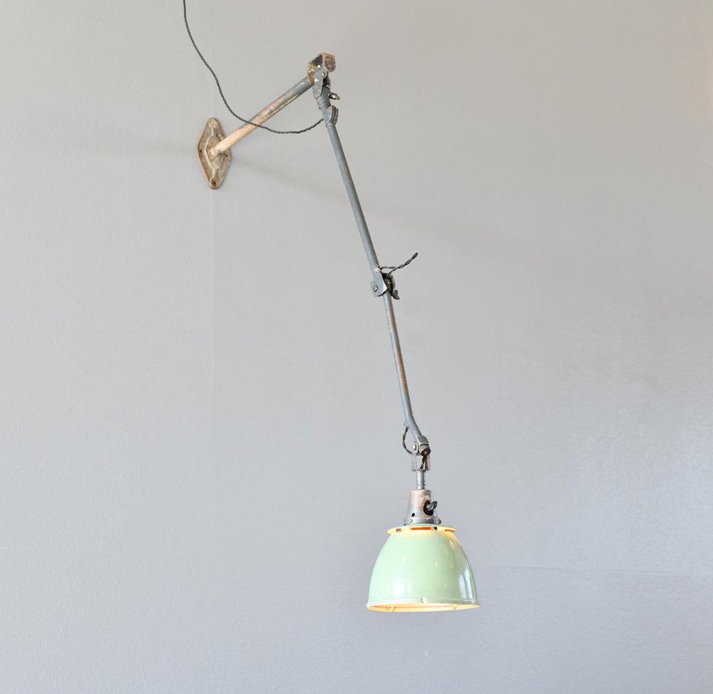 Wall Mounted Task Lamp by Midgard, 1940s for sale at Pamono
