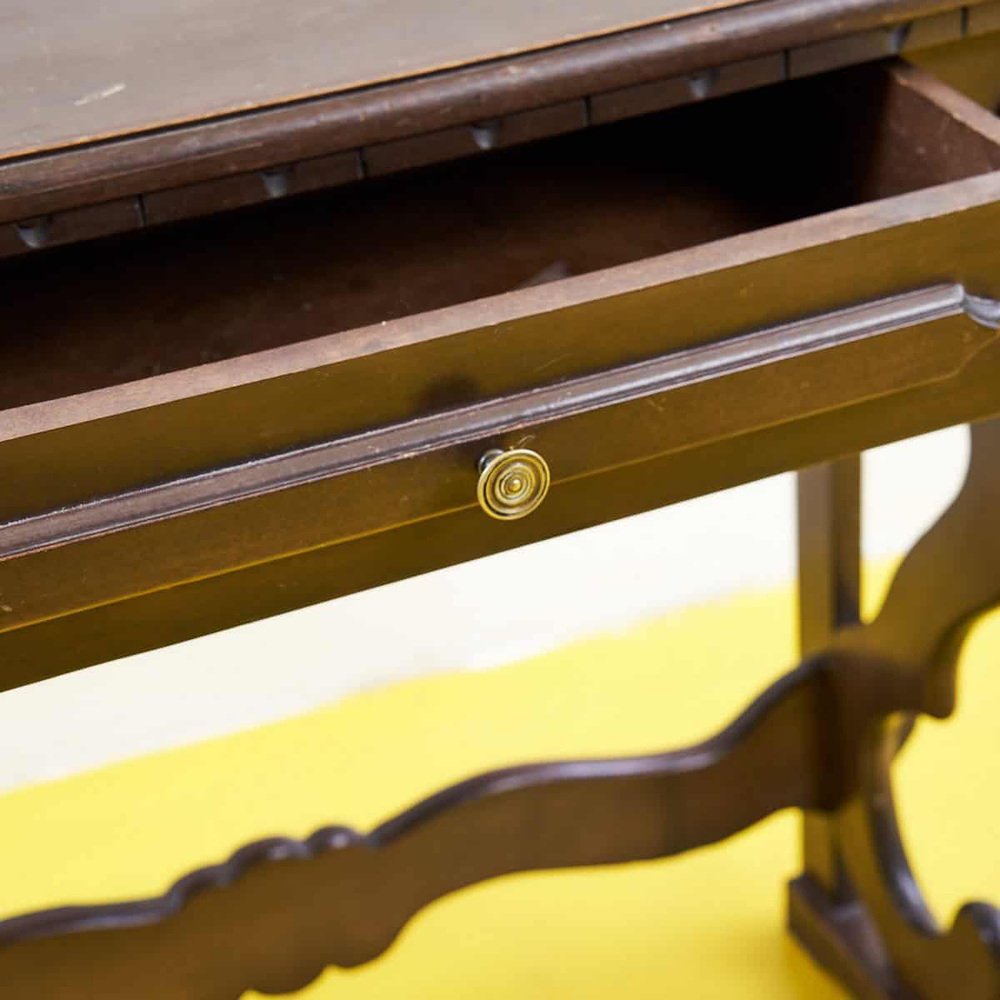 Wooden Console Table, 1970s for sale at Pamono