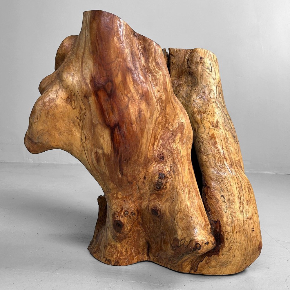 Japanese Tsuge Burl Wood Sculpture, 1920s for sale at Pamono