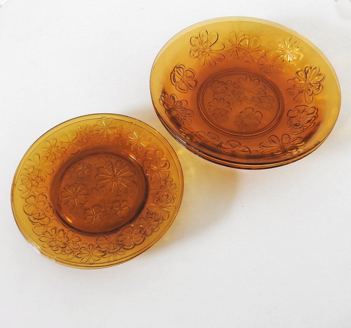 Lot De 6 Ramequins Vereco Vintage – Année 1970 – Orange – Fabriqué En France