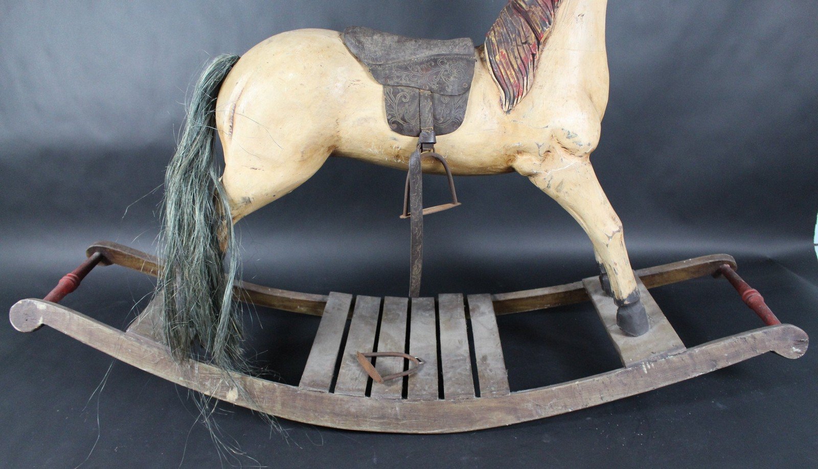 Antique Wooden Rocking Horse For At Pamono Antique Wooden Rocking Horse
