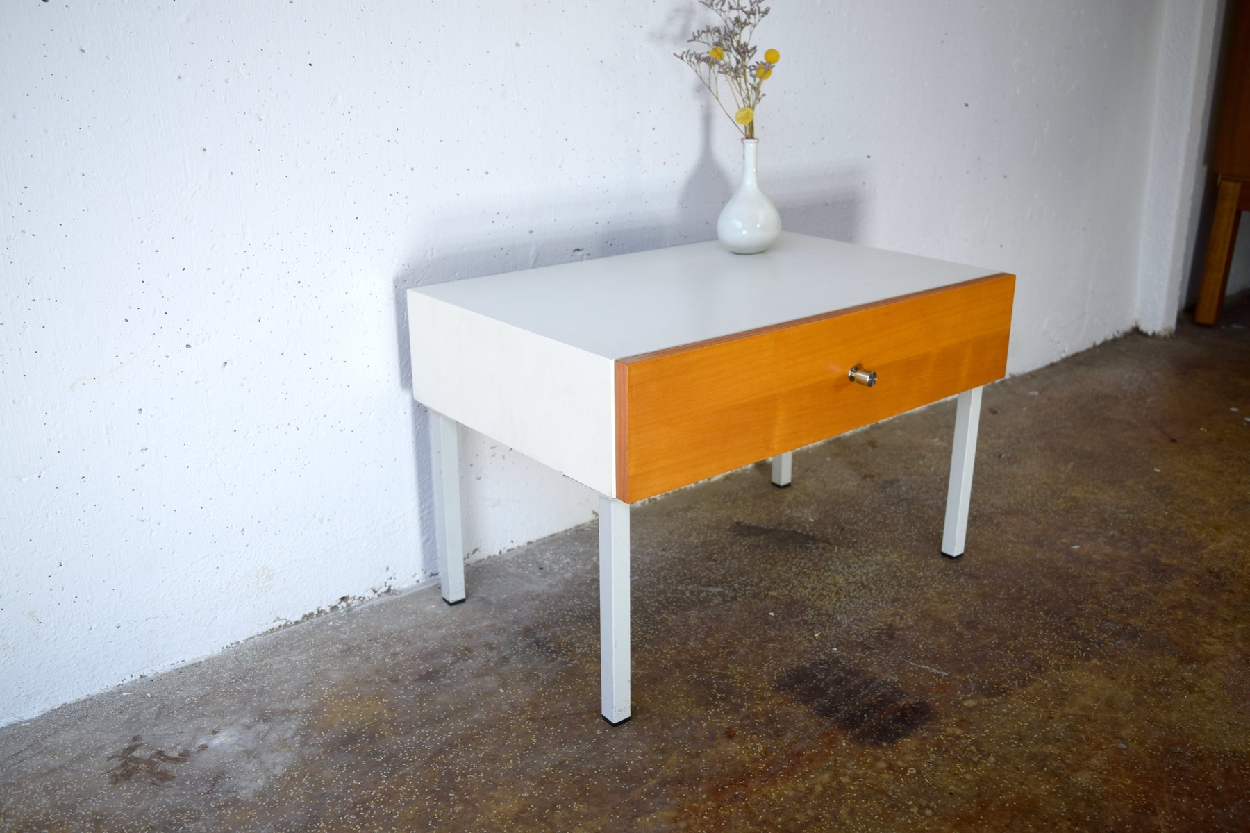 Vintage German Bedside Table from Elco, 1970s for sale at Pamono