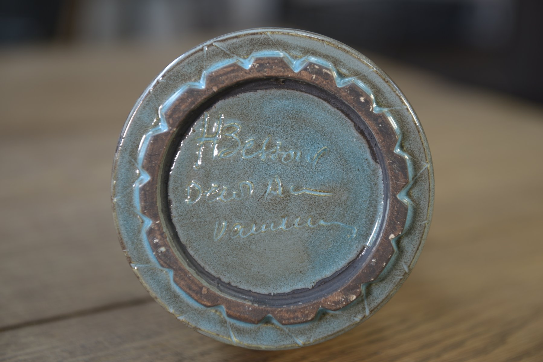 Pichet en Céramique par Huguette Besson, 1950 en vente sur Pamono