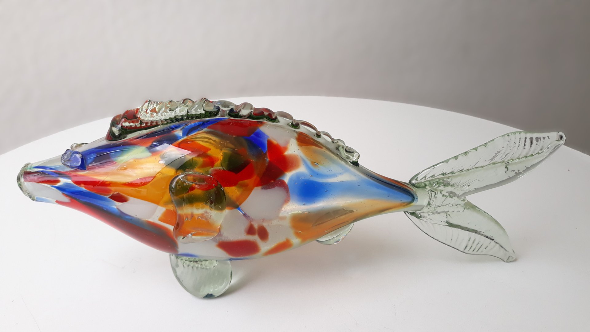 Large Vintage Murano Glass Fish, 1970s for sale at Pamono