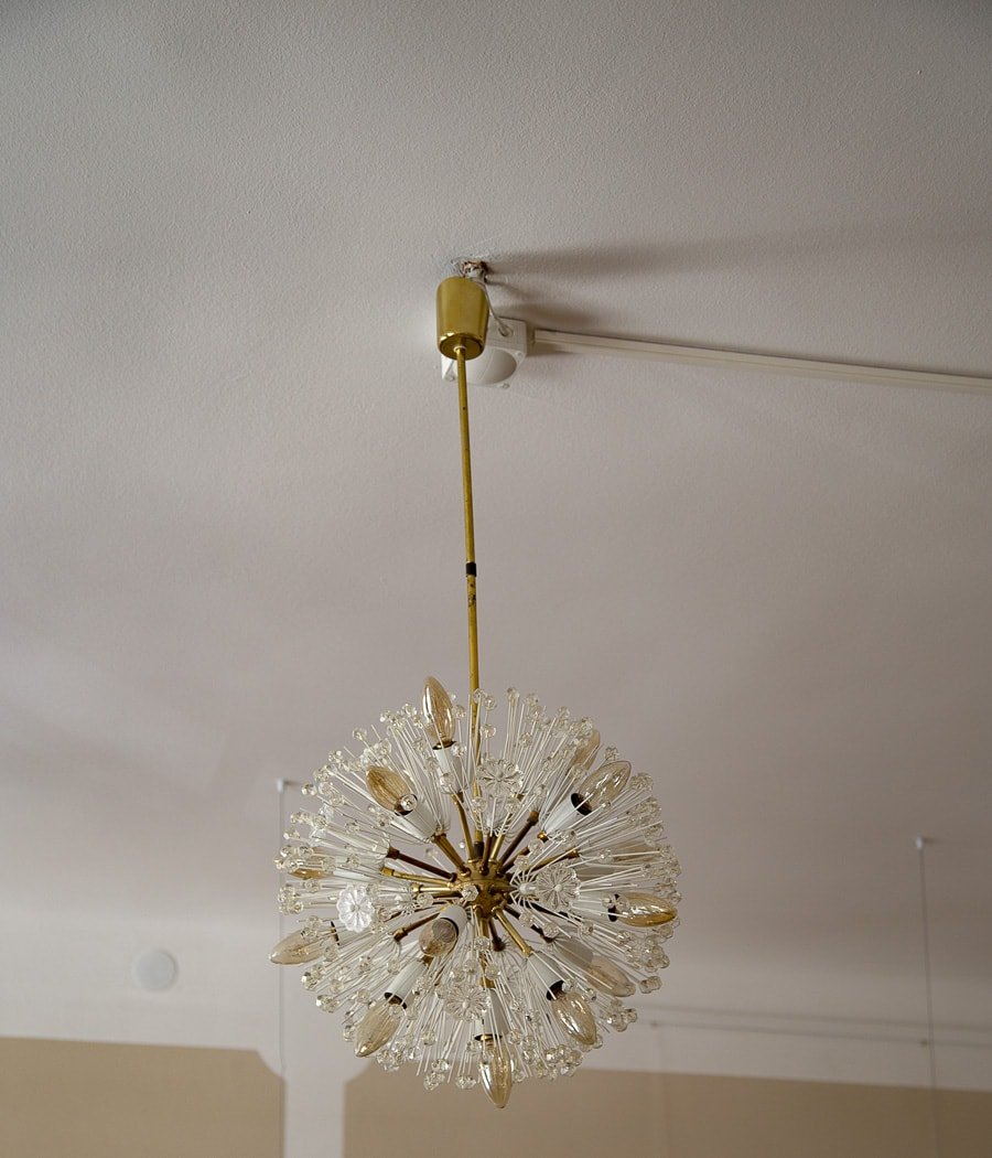 Dandelion Pendant Lamp By Emil Stejnar For Rupert Nikoll 1955 Dandelion Pendant Lamp By Emil Stejnar For Rupert Nikoll 1955