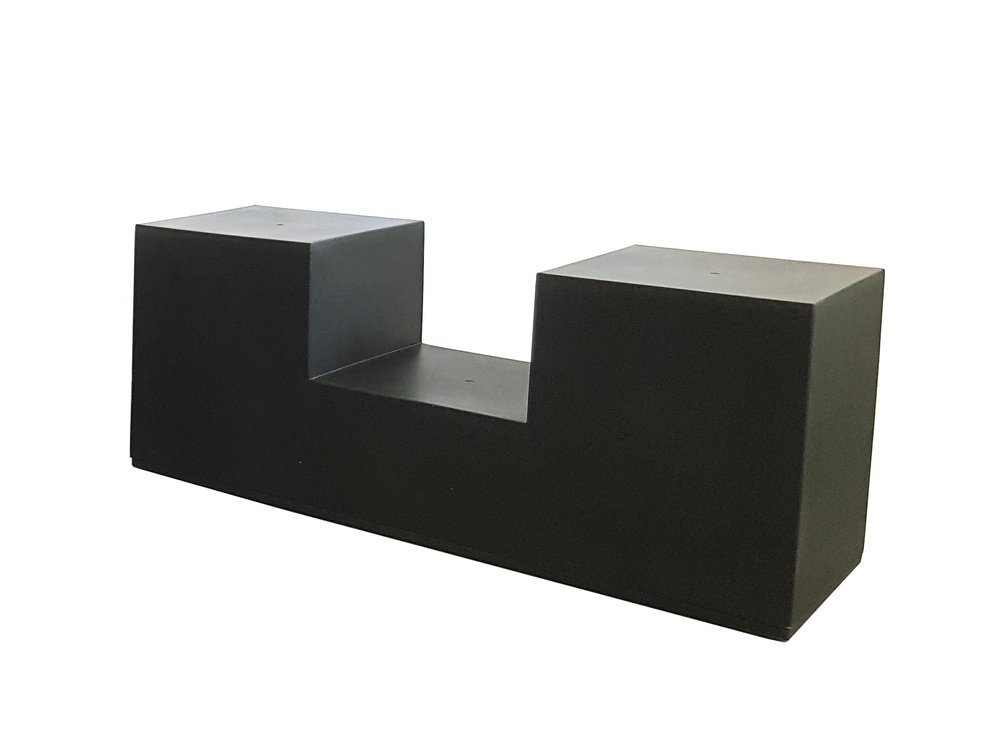 Vintage Black Modular Tables by M. Bellini for C&B Italia, 1970, Set of ...