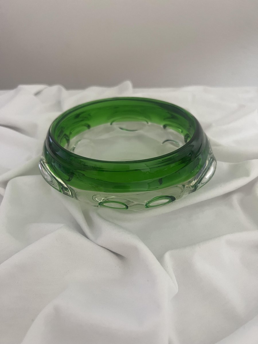 Glass Bowl attributed to Ján Beránek, Czechoslovakia, 1960s for sale at ...