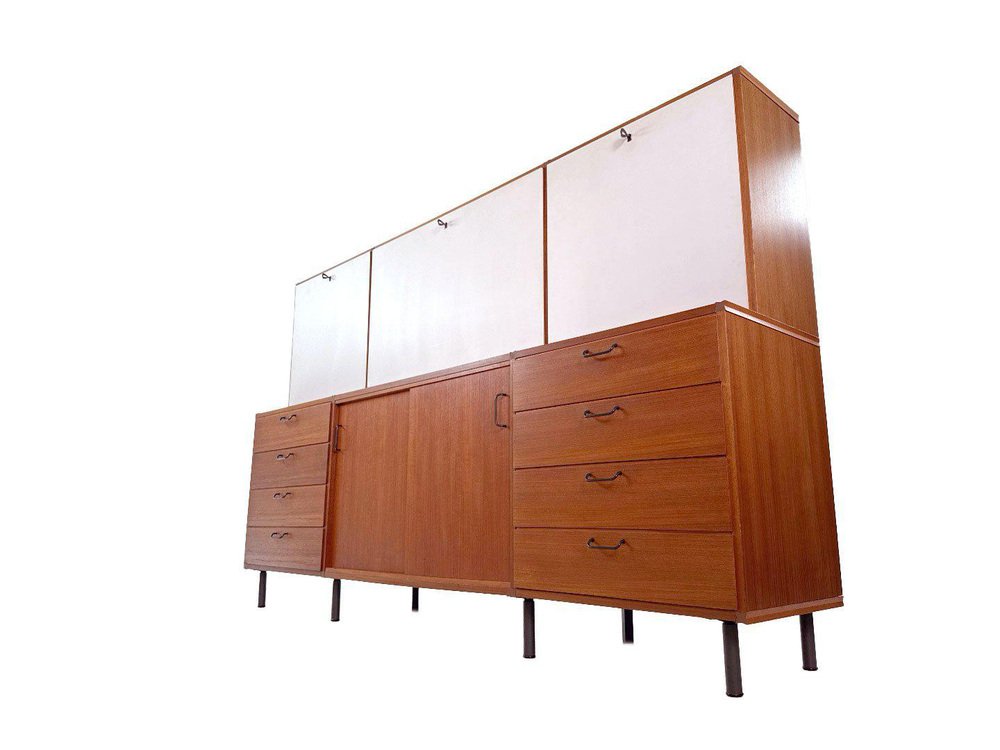 Vint Unit Vintage Made-to-Measure Wall Unit by Cees Braakman for Pastoe for sale ...