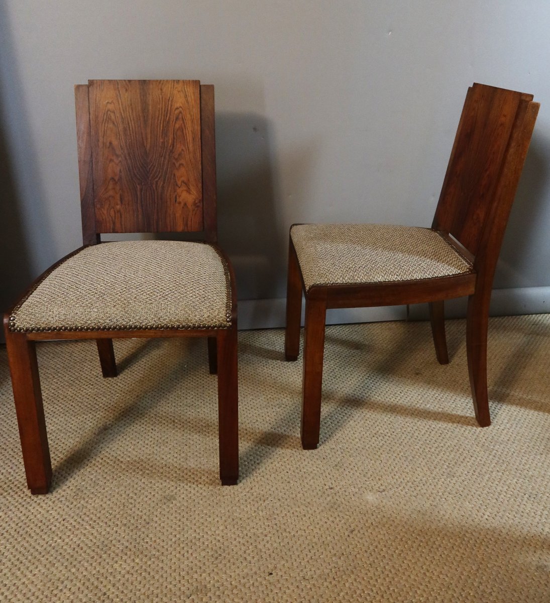 Beautiful view of Vintage Art Deco Chairs