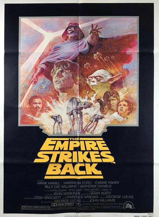 The Empire Strikes Back (1980), style A poster, British Original Film Posters 20