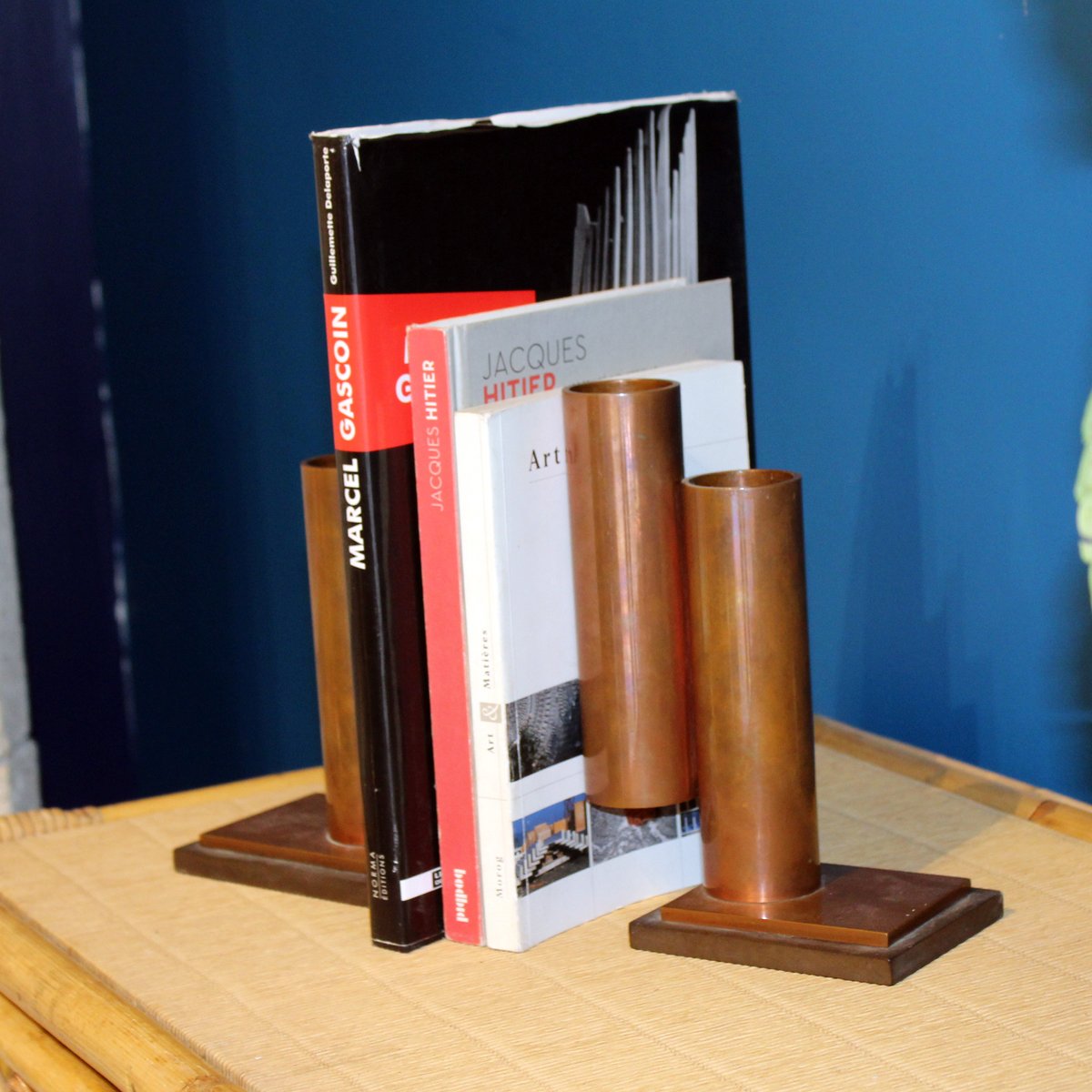 Serre-Livres Vintage Modernistes, Set de 2 en vente sur Pamono