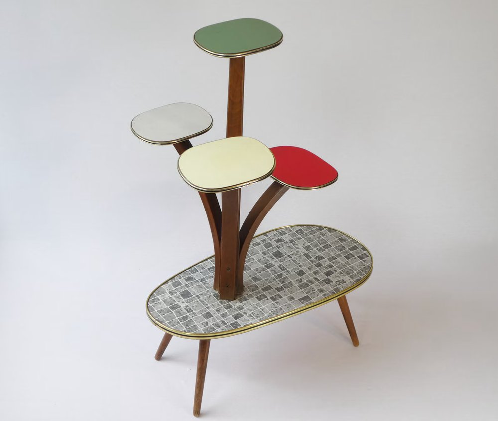 Mid-Century Modern Plant Stand for sale at Pamono