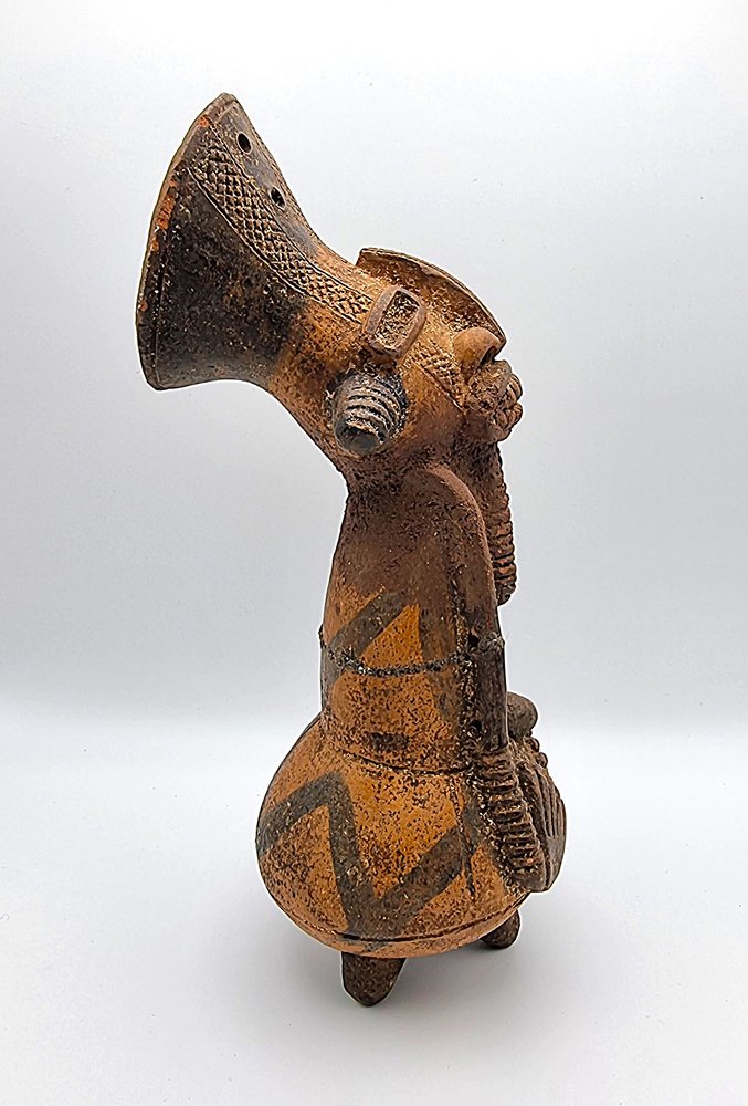 African Artist, Ritual Figure, 1800s, Ceramic for sale at Pamono