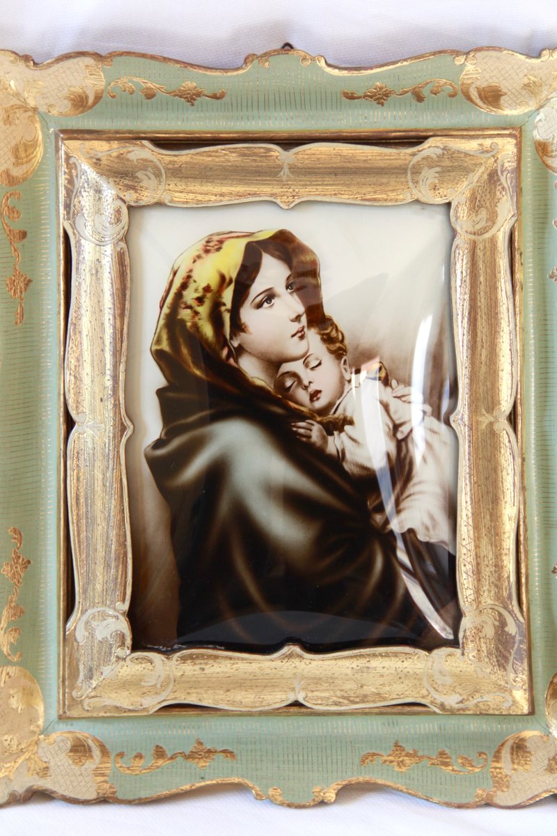 Poster Fine Art 'La Madonna Del Riposo' – Stampa Su Carta Premium 270gr, 100% Qualità Italia, Formato A4