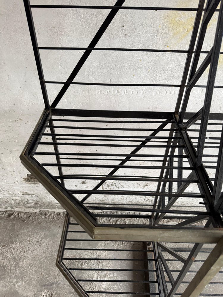 Large Industrial Steel Bakers Rack Display for sale at Pamono