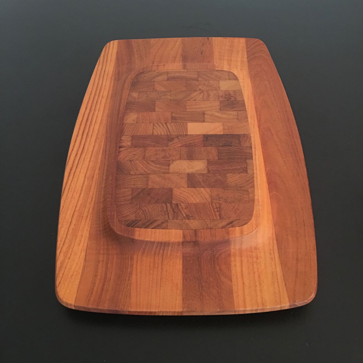 Dänisches Modernes Teak Tablett von Jens Quistgaard für Dansk bei