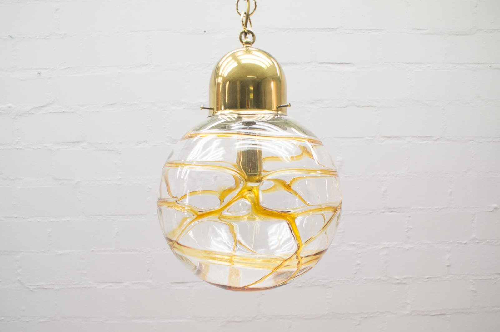 Vintage Murano Glaskugel Lampe 1960er Bei Pamono Kaufen