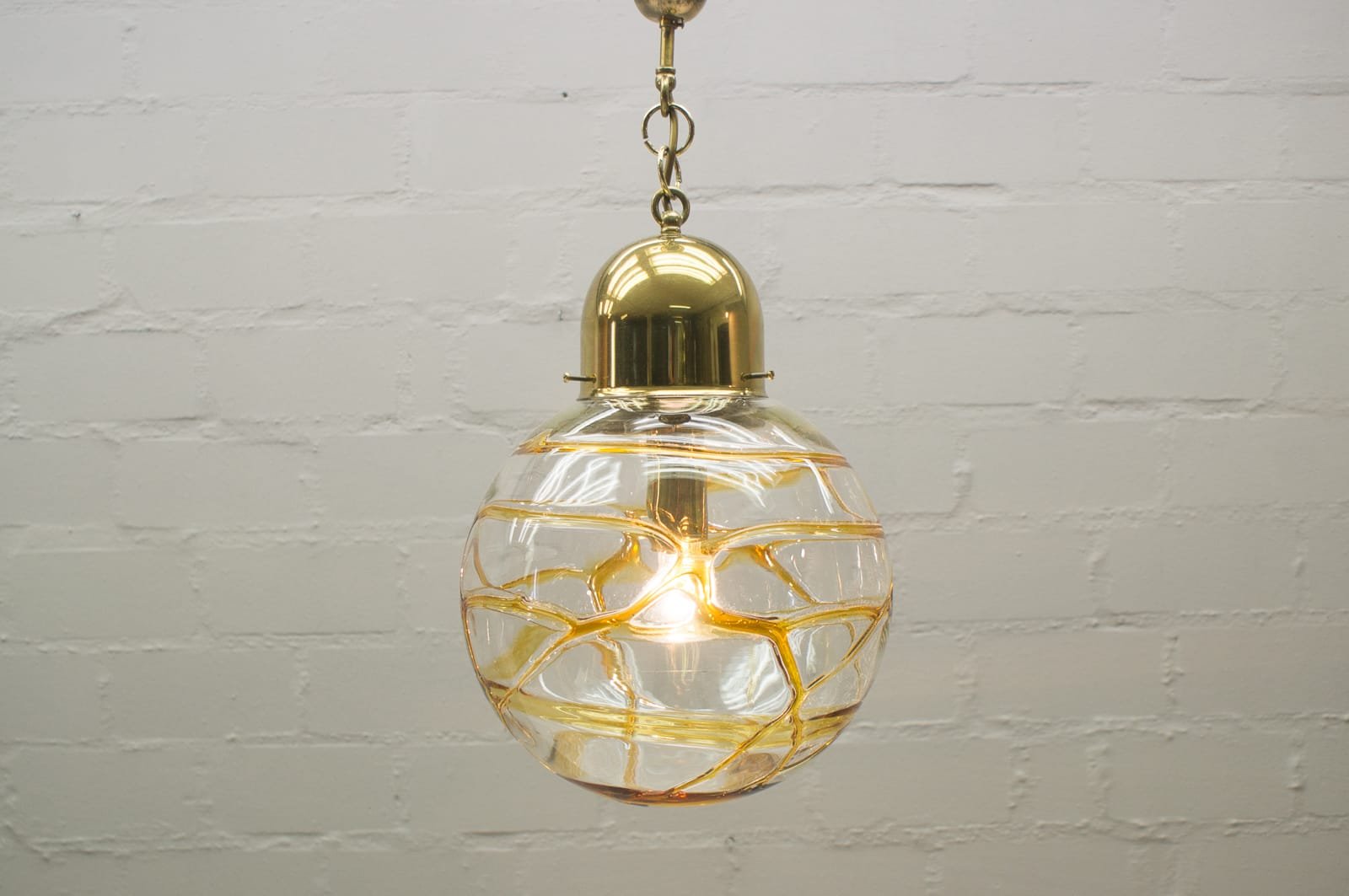 Vintage Murano Glaskugel Lampe 1960er Bei Pamono Kaufen