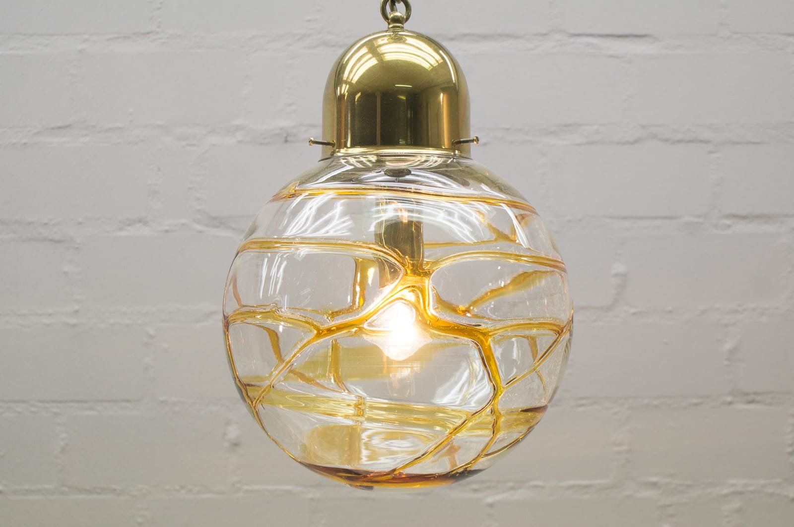 Vintage Murano Glaskugel Lampe 1960er Bei Pamono Kaufen