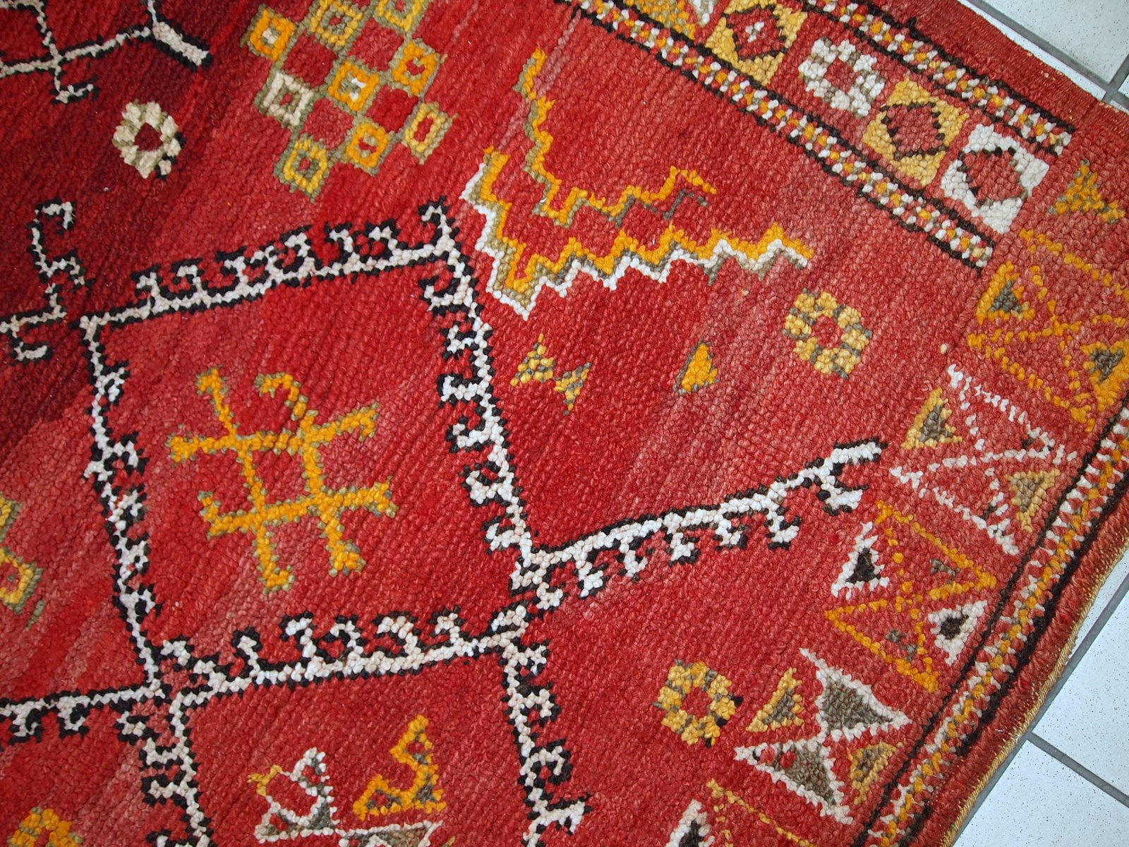 Tapis Berbère Antique Fait à la Main, Maroc, 1910s en ...