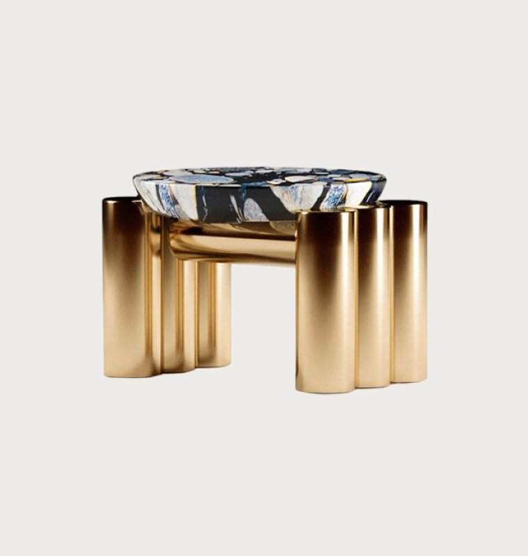 Table Cluster in Métal by Alter Ego Studio for sale at Pamono