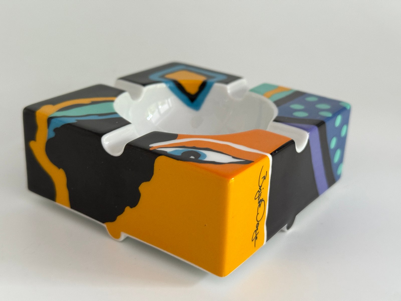 Limited Edition 2000 Ashtray by Brigitte Doege for Rosenthal / Philip ...