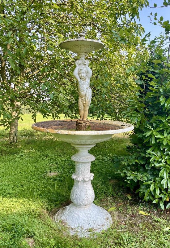 Napoleon III Gartenbrunnen Aus Gusseisen Bei Pamono Kaufen