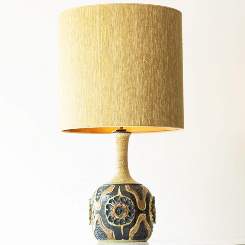 Figurative Flower Floor or Table Lamp attributed to R. Houben, 1970s ...