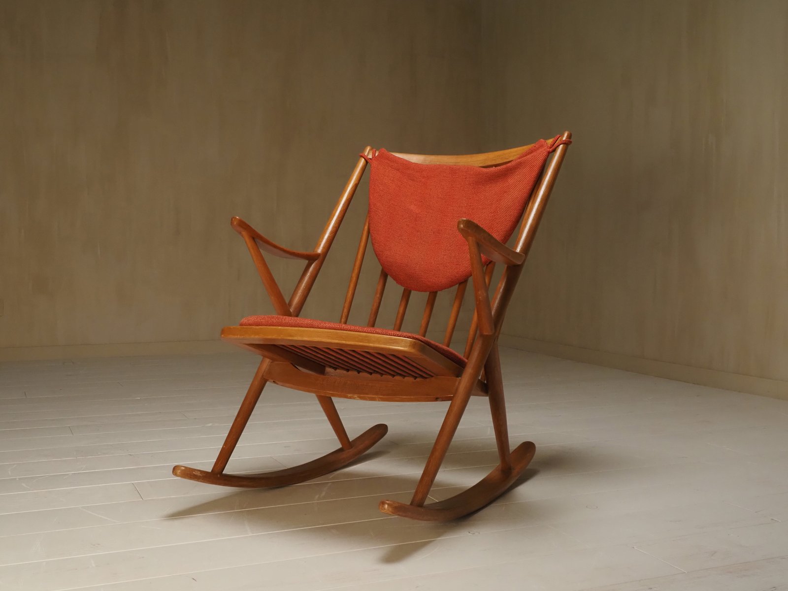 Rocking Chair by Frank Reenskaug for Bramin, 1958 for sale at Pamono