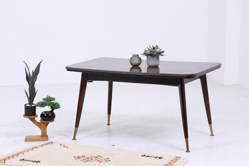 Mid-Century Modern Extendable Dining Table, 1960s for sale at Pamono