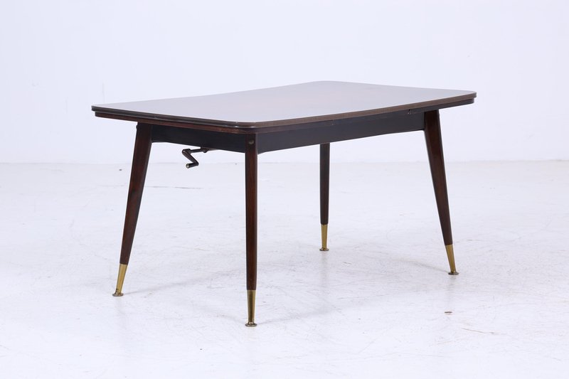 Mid-Century Modern Extendable Dining Table, 1960s for sale at Pamono