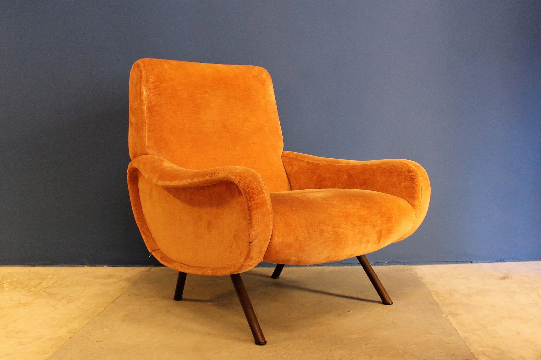 Fauteuil Lady MidCentury par Marco Zanuso pour Arflex en vente sur Pamono