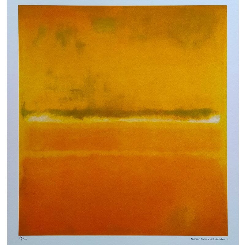 Mark Rothko Composition Mark Rothko, Composition, Lithograph, 1980s for sale at Pamono