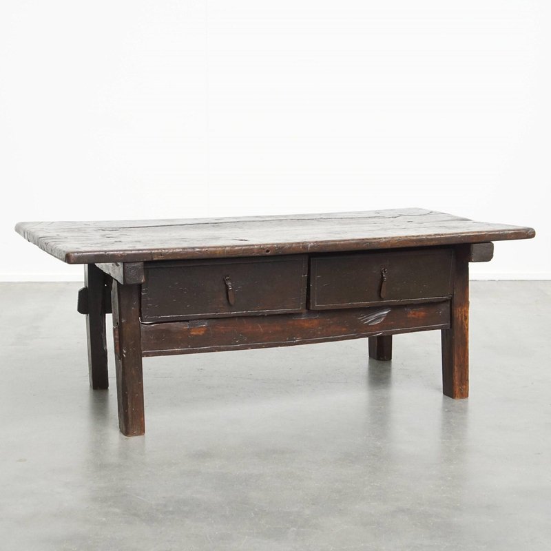 Table Basse de Ferme Antique, Europe du Sud, 18ème Siècle en vente sur ...