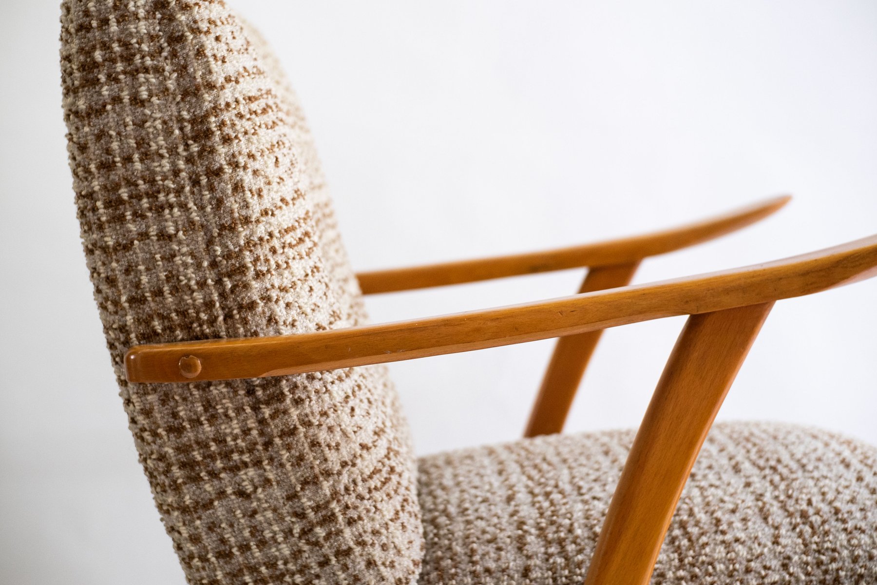 Mid-Century Modern Rocking Chair, 1960s for sale at Pamono
