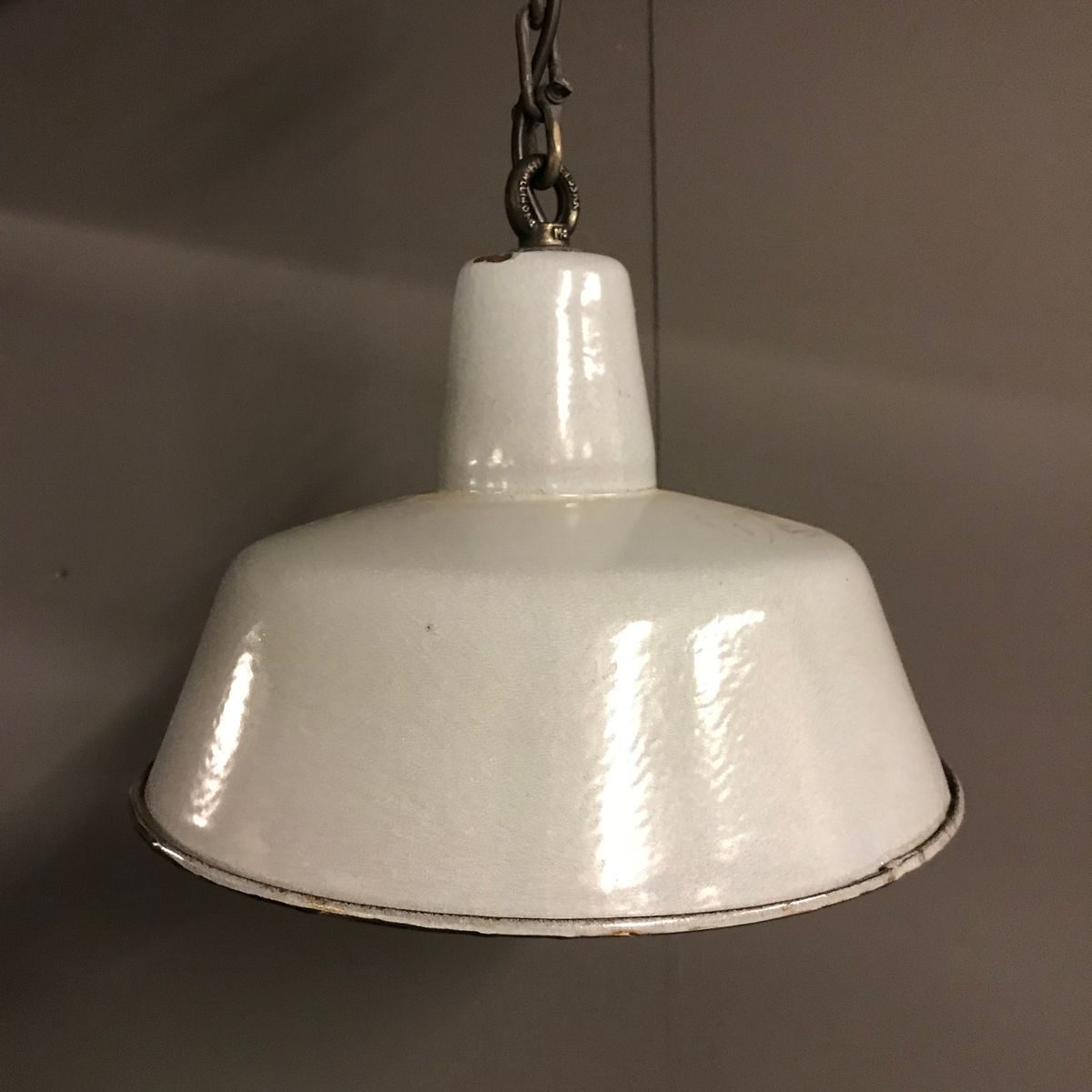 Vintage Grey Enamel Pendant Light For At Pamono Vintage Grey Enamel Pendant Light