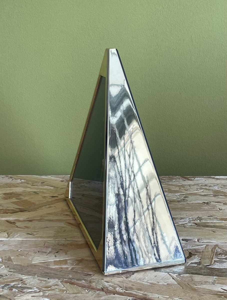 Pyramid Quartz Clock by Seiko, Japan, 1980s for sale at Pamono