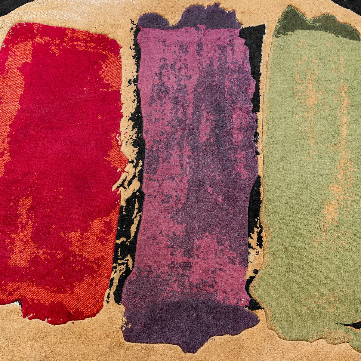 Rug by Andy Warhol for Sphinx, 1980s for sale at Pamono