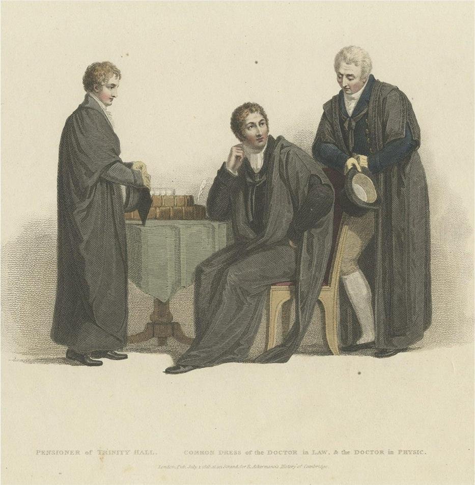 Academic Costumes, 1815, Paper for sale at Pamono