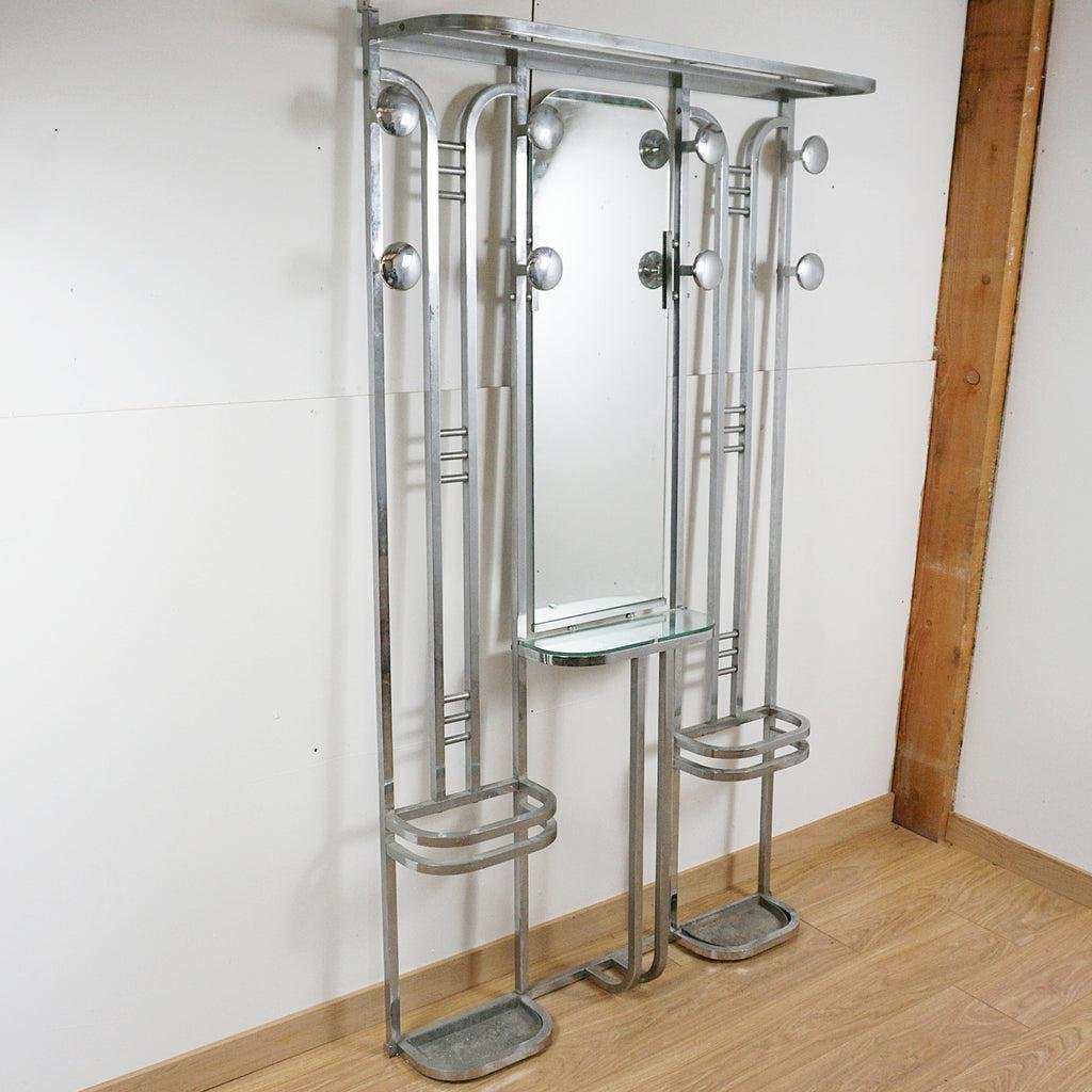 French Art Deco Hall Stand in Chrome, 1920s for sale at Pamono