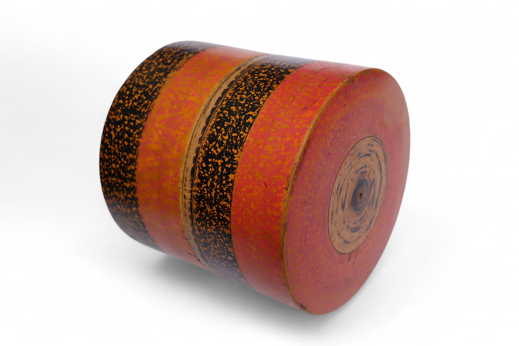 GRAND ENSEMBLE DE 16 pièces Khokhloma URSS, Vintage, bois laqué peint