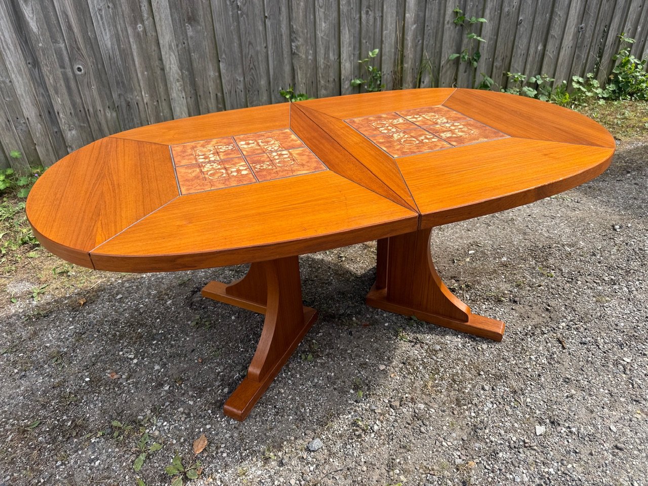 Mid-Century Danish Extendable Dining Table in Teak by Poul Herman ...