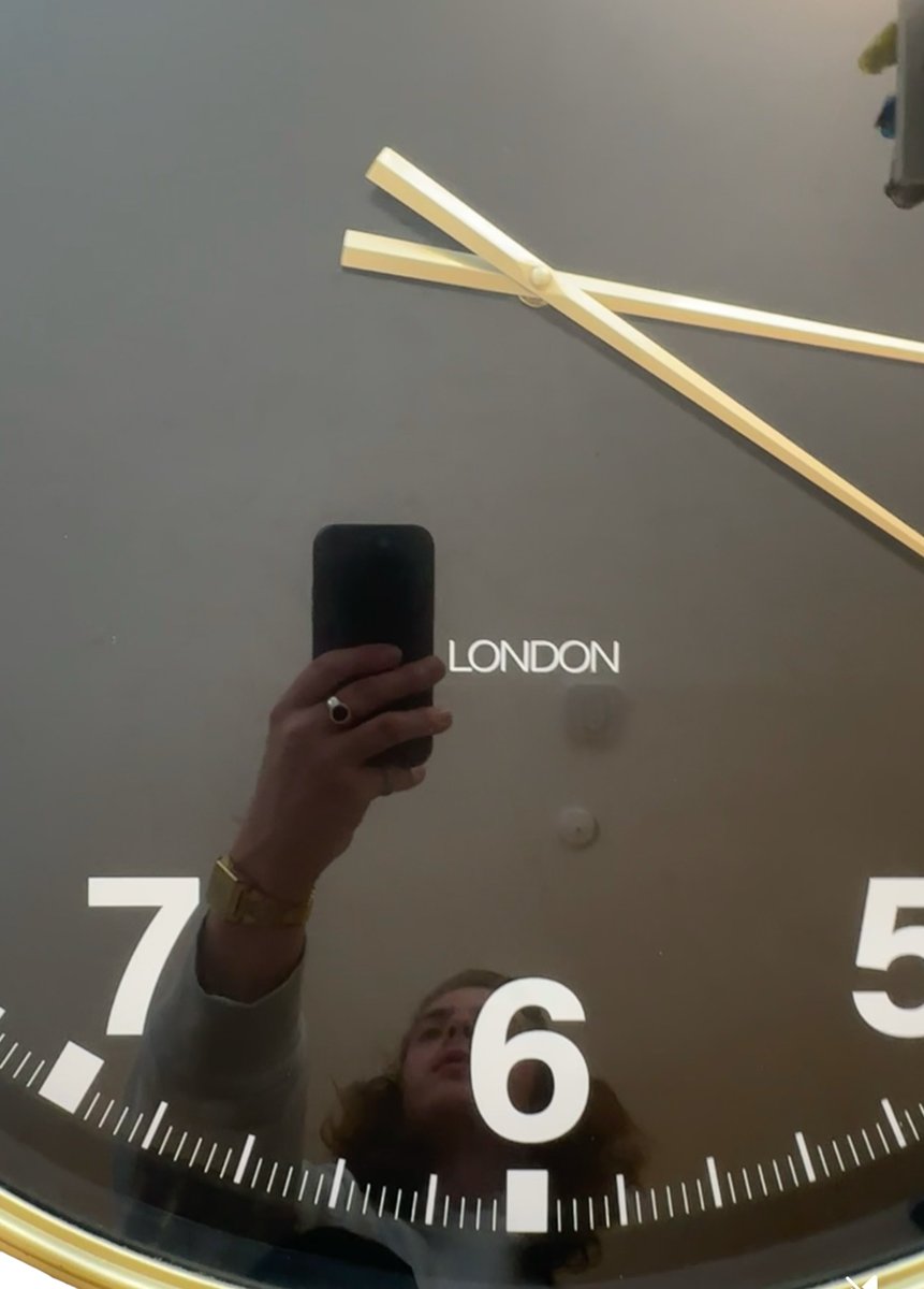 Mid-Century Modern Factory Clock, 2000s for sale at Pamono