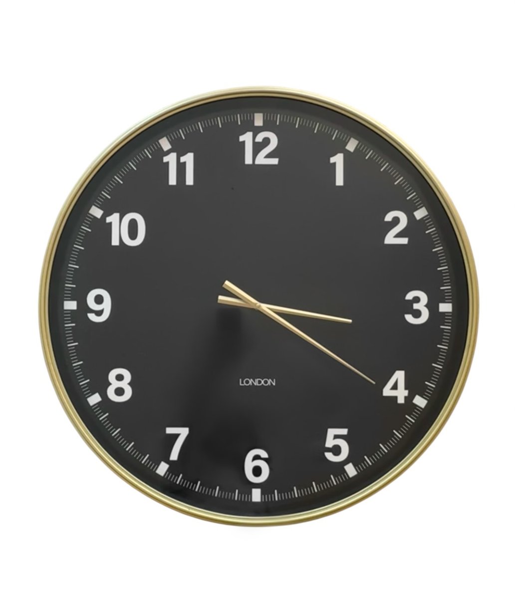 Mid-Century Modern Factory Clock, 2000s for sale at Pamono