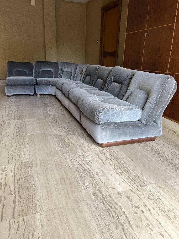 Europoltrona Apollo Modular Sofa, 1970s, Set of 4 for sale at Pamono