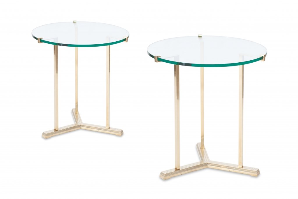 Vintage Round Brass Side Table By Peter Ghyczy For At Pamono Vintage Round Brass Side Table By Peter Ghyczy 7 1 213 00 Per Piece