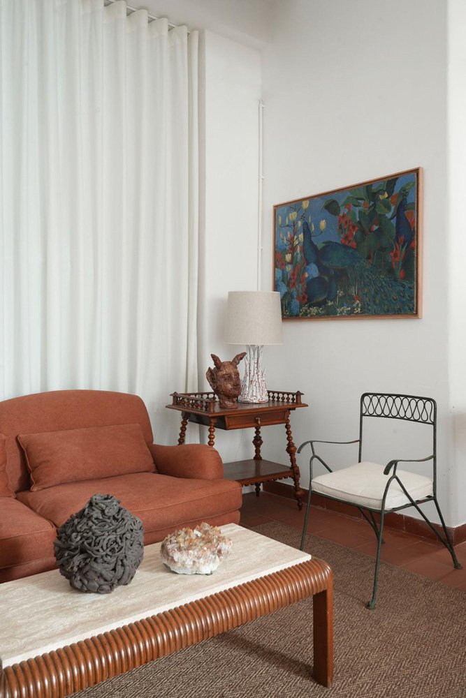 Weiße Pico Keramiklampe von Barracuda Interiors bei Pamono kaufen