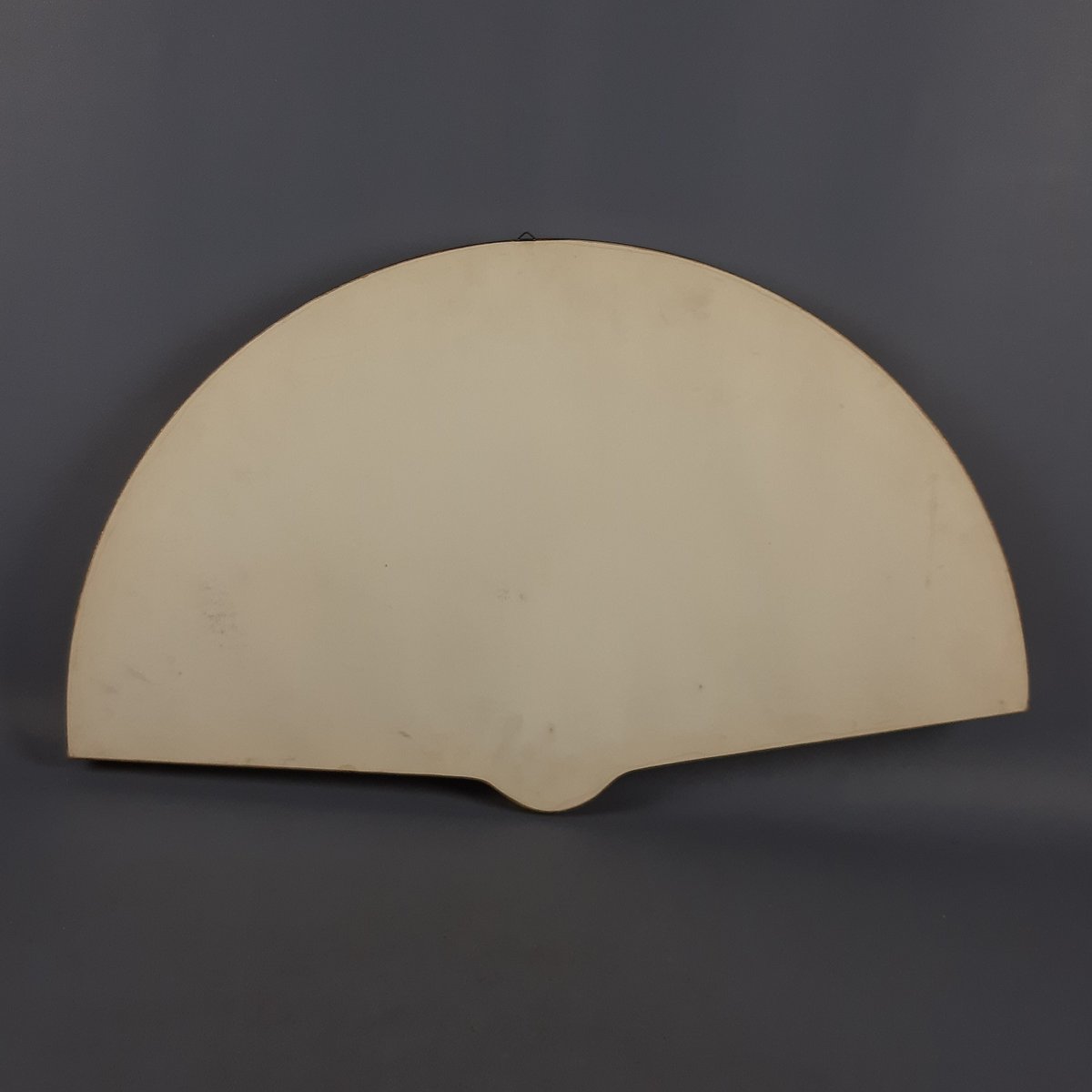 Display Case with Hand-Painted Flower Theme Fan, 1960s for sale at Pamono